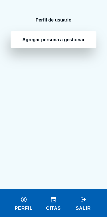 selecionese ud mismo como cliente